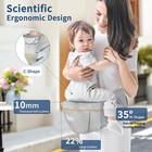 Baby Carrier With Hip Seat ergonomic M Position 6in1 Baby Carrier Newborn To    