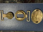 Brass Civil War Louisiana Belt Buckle   Breast Plate