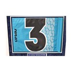 Liv Golf Singapore  Event Used Course Hole  3 Framed Pin Flag