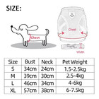 Pet Cat Dog Harness Walking Vest Lead Leash Collar Kitten Vest Mesh Adjustable