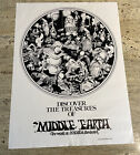 J r r  Tolkien    discover Middle Earth    Promo Poster 1978 David Wenzel - Hobbit