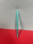 1- Cowgirl cowboy Epoxy Toothpick Turquoise With Diamond Dust 4- Inch 