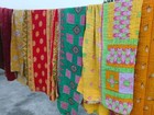 10 Pieces Mix Lot Of Indian Tribal Kantha Quilts Vintage Cotton Bed Cover Thr   