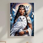 Momdedp Beauty Diamond Painting Kits For Adults owl Art Animal 