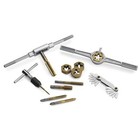 40 Pc Titanium Coated Sae Tap And Die Set Standard Heavy Duty