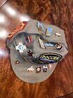 Vintage Soviet Union Russian Military Hat 19 Pins Ussr  Patches 1990  57