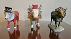 Cowparade Lot Of 3 - Ms  Moolevard On The Boulevard  Tutancowmon    Beefeater 