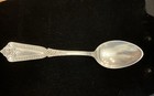 Antique 23 2g Sterling Silver Green Man Spoon J  H  Johnston Ivy Vine Berries 