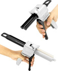 4 Pack 50ml Dual Cartridge Dispensing Gun 1 1 2 1 Ab Adhesive Mixing Applicators