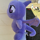 Neopets Purple Shoyru 12  Interactive Talking Plush 2003 Thinkway Toy Rare Works