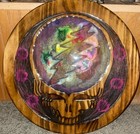Grateful Dead Steal Your Face  Bolt Roses               artwork carving memorabilia