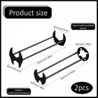 Multifunctional Sink Wrench Set  2-pack Basin And Faucet Wrench Tool With Fou   
