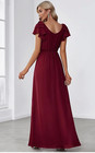 Ever-pretty Women s A-line Wedding Bridesmaid Dress Long Formal Dress 7709