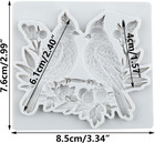 Polymer Clay Molds  Flower Branch Silicone Mold For Diy Crafts Epoxy Resin Casti