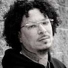 Silver Frame Leopard Rimless Mens Vintage Clear Lens Hip Hop Frameless Glasses