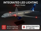 United Airlines Boeing 787 Dreamliner 1 130 Scale Resin Model Led Light 47cm