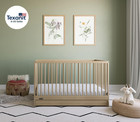 Teddi 5-in-1 Convertible Crib With Drawer  driftwood      Greenguard Gold Certifie