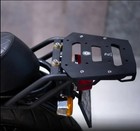  top Rack With Aluminium Plate Black Fit For Royal Enfield Interceptor   Gt 650