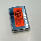 1999 Miami Dolphins Zippo Chrome Lighter Sealed Nos No Box Football