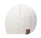 Thick Knitted Cuffless Beanie