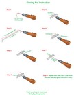 Swift Stitcher Hand Sewing Awl Kit Leather Canvas Repair Saddles Coat Seat