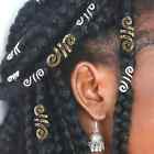 Hair Braid Dread Dreadlock Beads Golden Silver Viking Spiral Charms Clips Cuffs