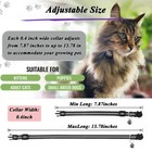 Airtag Cat Dog Collar Pet Reflective Protector With Bell Kitten Breakaway Safety