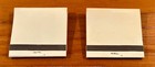 Two Vintage Castle Harbour Hotel Golf Beach Club Bermuda Collectible Matchbooks