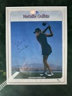 Natalie Gulbis Lpga Framed   Matted Autographed Photo W   2nd Photo   Nameplate