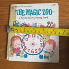 Vintage Whitman Tell-a-tale Book The Magic Zoo Telling Time 2474-3 Retro Kids