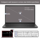2 Pack 13 3  Laptop Tempered Glass Screen Protector For 13 3 Inch 16 9