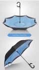 Umbrella Reverse Inverted C Handle  c-shaped  Upside Down Straight Umbrella