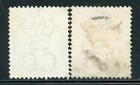 Bermuda 16-17 Sg19-20 Used 1880 Qvic Wmk Crown Cc Set Of 2 Cv 8