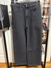 Givenchy Grey Stone Washed Wide-leg Denim Pants   Men Jeans Us 30 Oversized 