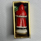 Vtg Memories Of Santa 1905 Figurine Christmas Collectible Ornament In Box 6in