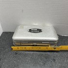 Umco P-9 Aluminum Double 2 Sided Fly Lure Tackle Box Fishing Inserts Perfect Old