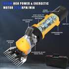 1000w Sheep Shears Electric Farm Livestock Haircut With 2 Blades Professional An