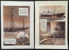    black Gold    1930 Pictorial California Santa Fe Springs Oil Business Oil Fields