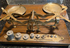 Antique Apothecary And Avoirdupois Trade Balance Scale  1800s-mid 1900s  Orig 