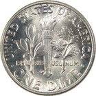 1949 D Roosevelt Dime Uncirculated Silver 10c Coin
