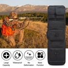 Black Storage Backpack Hunting Range Carry Tactical Rifle Heavy Storage Gun Bag