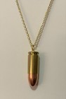 9mm Bullet Rose Gold Necklace    Veteran Made  