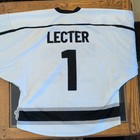 Goalie Cut Misfits   lecter   1 White black Size 2xl Hockey Jersey