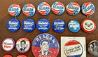 54 Vintage Campaign Pinback Button Lot Reagan Bush Nixon Goldwater Gop Political