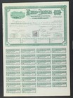 Mexico B 29 Banco De Zacatecas Diez Acciones Valor  1 000 Pesos  A  o De 1913