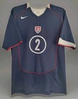 Nike Usa Us Soccer Usmnt 2004 2005 Away Jersey Rare Clint Dempsey  2 Size Large
