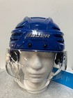 Bauer Re-akt 155 Pro Stock Adult Medium Blue Helmet And Visor