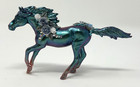  moonlit Tide  Custom Breyer Stablemate Iridescent Blue purple Finish  Ooak