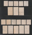1952-53 Documentary Stamps  Used unused  Scott   R590   R642  Dated Reds