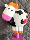 Evenflo Exersaucer Moovin Groovin Replacement Part Cow Bendable Beads Toy